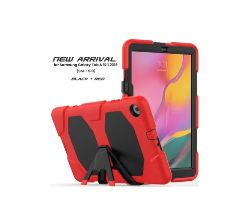Samsung Galaxy T510 Tab A 10.1 Kılıf Griffin Tablet Kapak - Kırmızı