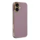 Apple iPhone 16 Kılıf Volet Silikon - Mor