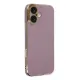 Apple iPhone 16 Kılıf Volet Silikon - Mor