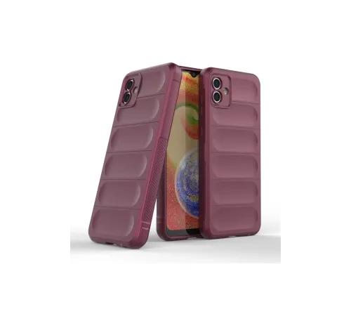 Samsung Galaxy A04E Kılıf Optimum Silikon - Bordo