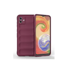 Samsung Galaxy A04E Kılıf Optimum Silikon - Bordo