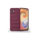 Samsung Galaxy A04E Kılıf Optimum Silikon - Bordo