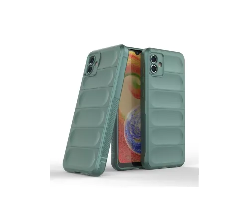 Samsung Galaxy A04E Kılıf Optimum Silikon - Koyu Yeşil