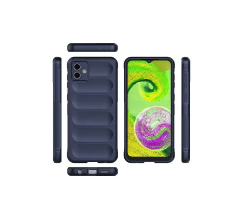 Samsung Galaxy A04E Kılıf Optimum Silikon - Lacivert