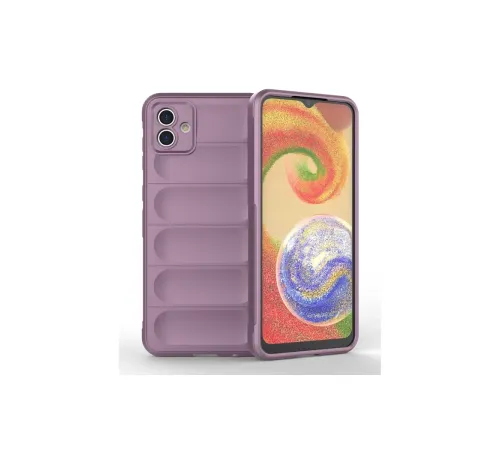 Samsung Galaxy A04E Kılıf Optimum Silikon - Mor