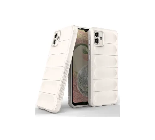 Samsung Galaxy A04E Kılıf Optimum Silikon - Krem