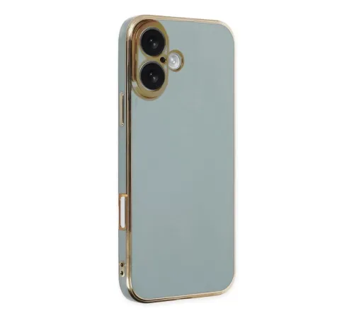 Apple iPhone 16 Kılıf Volet Silikon - Açık Yeşil