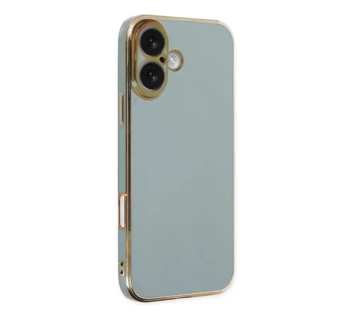 Apple iPhone 16 Kılıf Volet Silikon - Açık Yeşil