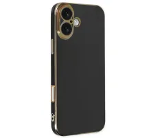 Apple iPhone 16 Kılıf Volet Silikon - Siyah
