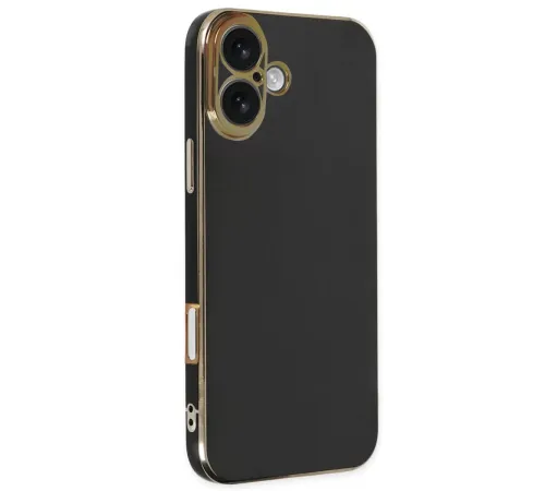 Apple iPhone 16 Kılıf Volet Silikon - Siyah