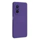 Huawei Nova 9 SE Kılıf Nano içi Kadife Silikon - Mor
