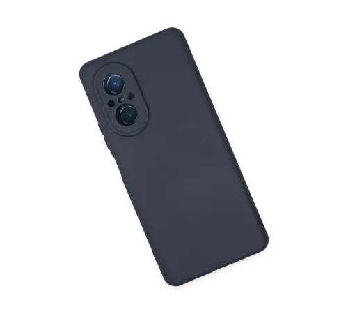 Huawei Nova 9 SE Kılıf Nano içi Kadife Silikon - Lacivert