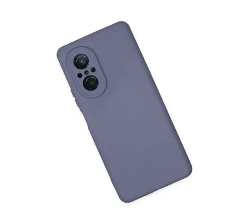 Huawei Nova 9 SE Kılıf Nano içi Kadife Silikon - Gri