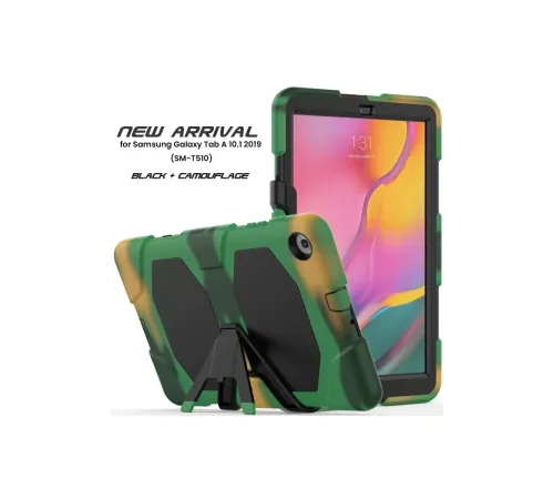 Samsung Galaxy T510 Tab A 10.1 Kılıf Griffin Tablet Kapak - Kamuflaj