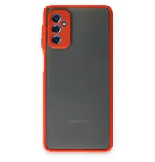 Samsung Galaxy M52 5G Kılıf Montreal Silikon Kapak - Kırmızı