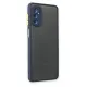Samsung Galaxy M52 5G Kılıf Montreal Silikon Kapak - Lacivert