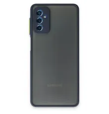 Samsung Galaxy M52 5G Kılıf Montreal Silikon Kapak - Lacivert