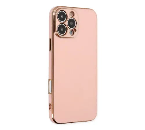 Apple iPhone 16 Pro Kılıf Volet Silikon - Pembe