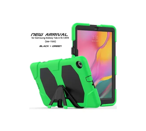 Samsung Galaxy T510 Tab A 10.1 Kılıf Griffin Tablet Kapak - Yeşil