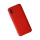 Samsung Galaxy A03 Kılıf Nano içi Kadife Silikon - Kırmızı