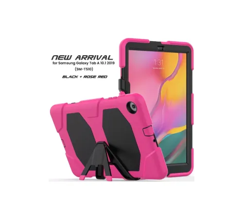 Samsung Galaxy T510 Tab A 10.1 Kılıf Griffin Tablet Kapak - Pembe