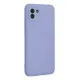 Samsung Galaxy A03 Kılıf Nano içi Kadife Silikon - Lila