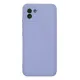Samsung Galaxy A03 Kılıf Nano içi Kadife Silikon - Lila