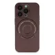 Apple iPhone 13 Pro Kılıf Lukka Magneticsafe Kapak - Kahverengi