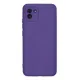 Samsung Galaxy A03 Kılıf Nano içi Kadife Silikon - Mor