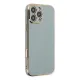 Apple iPhone 16 Pro Kılıf Volet Silikon - Açık Yeşil