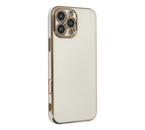 Apple iPhone 16 Pro Max Kılıf Volet Silikon - Beyaz