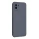 Samsung Galaxy A03 Kılıf Nano içi Kadife Silikon - Gri