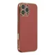 Apple iPhone 16 Pro Max Kılıf Volet Silikon - Kırmızı