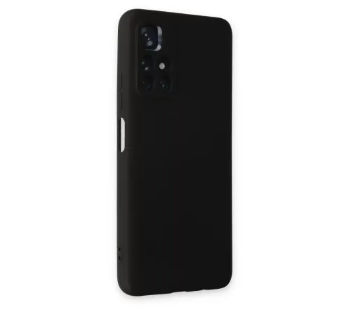 Xiaomi Redmi Note 11T Kılıf Nano içi Kadife Silikon - Siyah