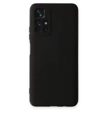 Xiaomi Redmi Note 11T Kılıf Nano içi Kadife Silikon - Siyah