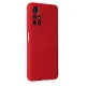 Xiaomi Redmi Note 11T Kılıf Nano içi Kadife Silikon - Kırmızı