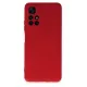 Xiaomi Redmi Note 11T Kılıf Nano içi Kadife Silikon - Kırmızı