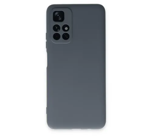 Xiaomi Redmi Note 11T Kılıf Nano içi Kadife Silikon - Gri