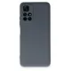 Xiaomi Redmi Note 11T Kılıf Nano içi Kadife Silikon - Gri