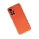 Xiaomi Redmi Note 11T Kılıf Nano içi Kadife Silikon - Turuncu