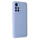 Xiaomi Redmi Note 11T Kılıf Nano içi Kadife Silikon - Lila