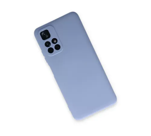 Xiaomi Redmi Note 11T Kılıf Nano içi Kadife Silikon - Lila