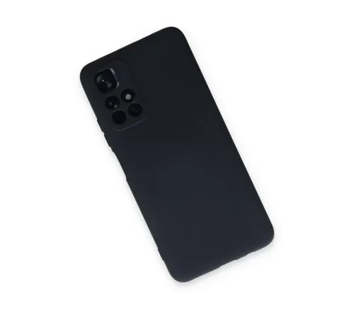 Xiaomi Redmi Note 11T Kılıf Nano içi Kadife Silikon - Lacivert