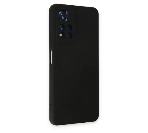 Xiaomi Redmi Note 11 Pro Plus 5G Kılıf Nano içi Kadife Silikon - Siyah