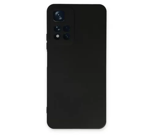 Xiaomi Redmi Note 11 Pro Plus 5G Kılıf Nano içi Kadife Silikon - Siyah