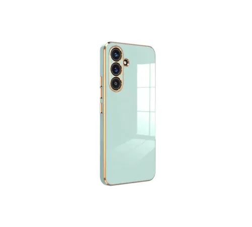 Samsung Galaxy S24 FE Kılıf Volet Silikon - Açık Yeşil