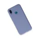 Huawei P20 Lite Kılıf Nano içi Kadife Silikon - Lila