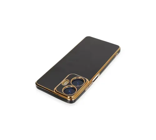 Realme C55 Kılıf Volet Silikon - Siyah