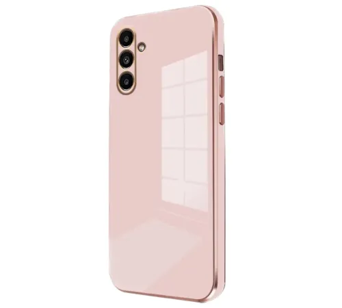 Samsung Galaxy M15 Kılıf Volet Silikon - Pembe