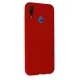 Huawei P20 Lite Kılıf Nano içi Kadife Silikon - Kırmızı